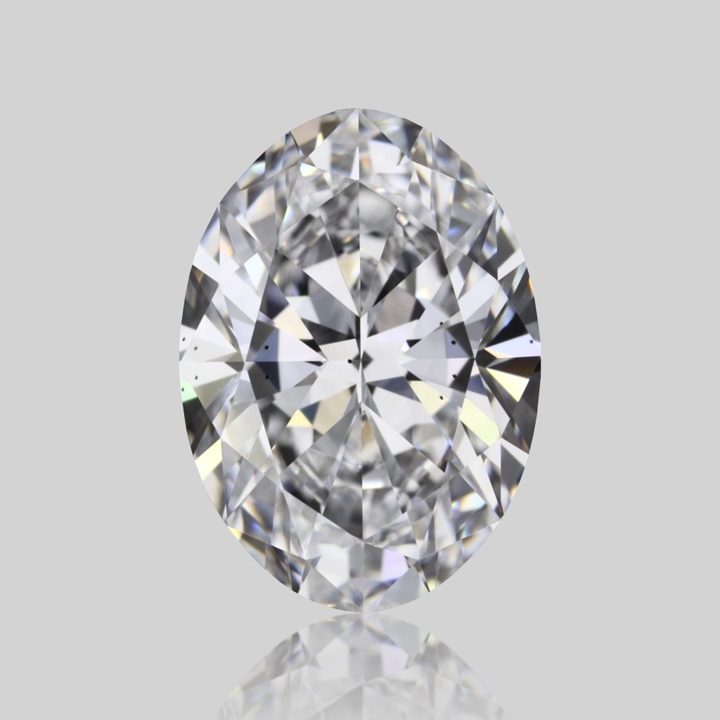 Diamond Natural 1,2Ct D-SI1 Oval - GIA1548591047 1