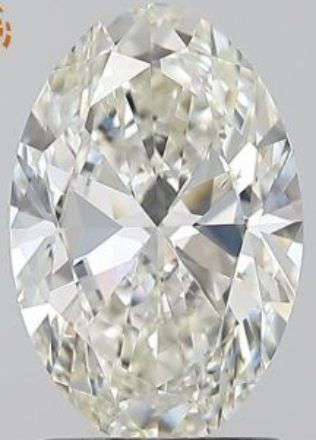 Diamond Natural 1,7Ct I-SI1 Oval - GIA6521836653 1