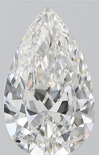 Diamond Natural 1,2Ct F-SI2 Pear - GIA6522133360 1