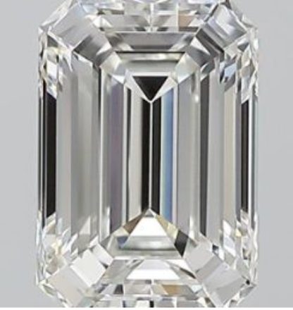 Diamond Natural 1,01Ct F-VS1 Emerald - GIA1528133449 1