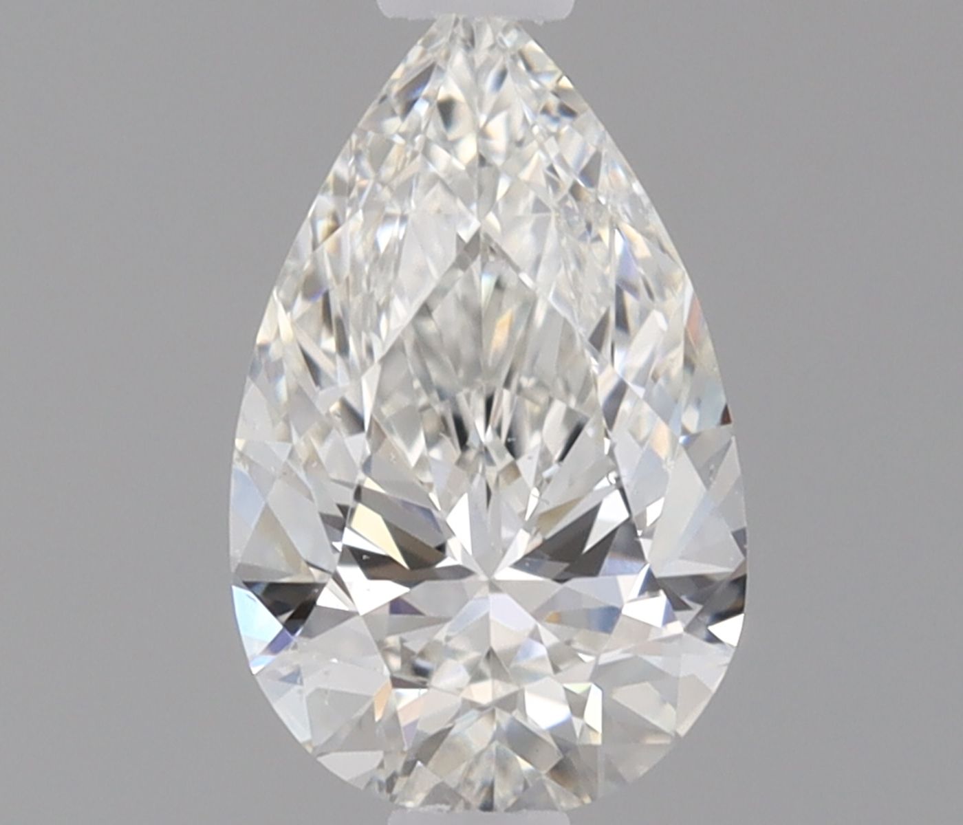 Diamond Natural 0,51Ct G-SI1 Pear - GIA7556040452 1