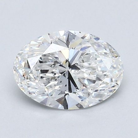 Diamond Natural 1,3Ct F-SI1 Oval - GIA5546470659 1