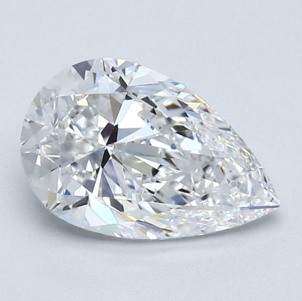Diamond Natural 1,51Ct D-VS1 Pear - GIA5231838435 1