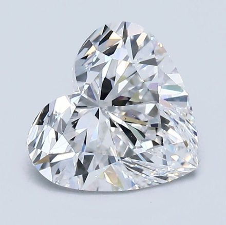 Diamond Natural 1,55Ct E-VS1 Heart - GIA5533834487 1