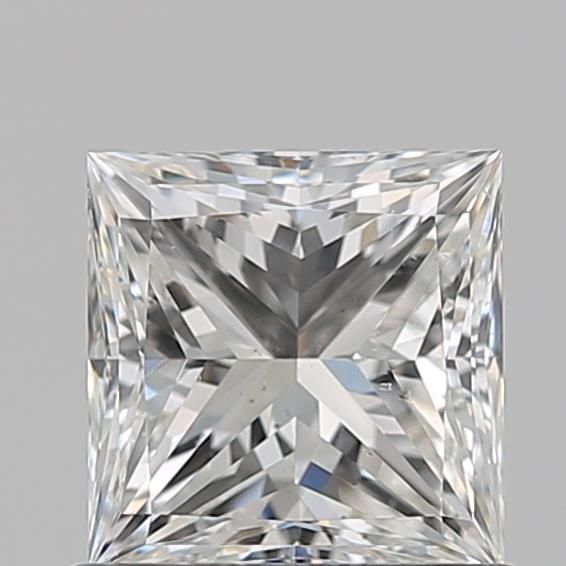 Diamond Natural 0,9Ct G-SI1 Princess - GIA5543396419 1