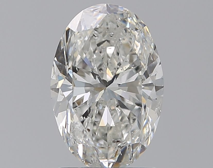 Diamond Natural 1,51Ct G-SI2 Oval - GIA6432592372 1