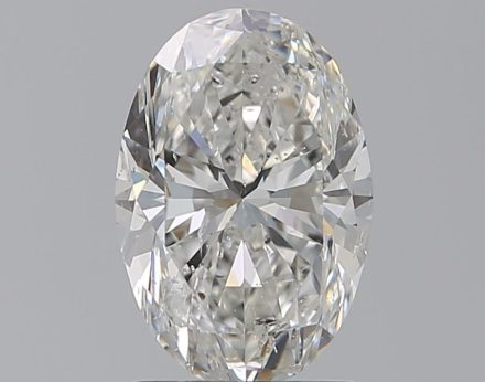 Diamond Natural 1,51Ct G-SI2 Oval - GIA6432592372 1