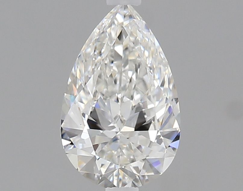Diamond Natural 0,52Ct F-IF Pear - GIA1539733937 1