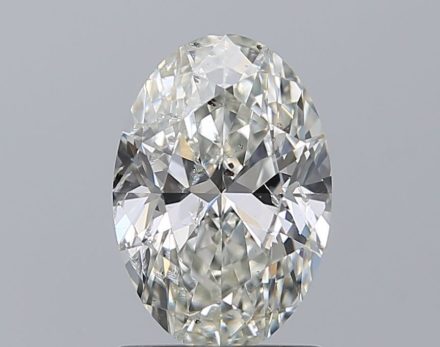 Diamond Natural 1,3Ct H-SI2 Oval - HRD230000109862 1