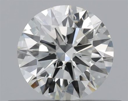 Diamond Natural 0,43Ct K-SI1 Round - GIA5496000483 1