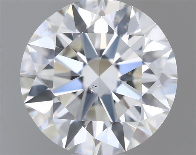 Diamond Natural 0,71Ct H-SI1 Round - GIA2436049303 1