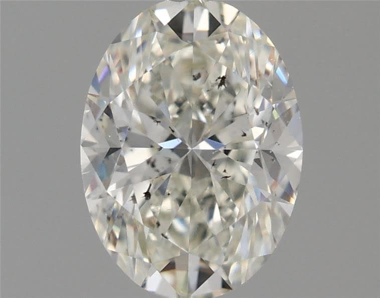 Diamond Natural 0,8Ct I-SI1 Oval - GIA6395420571 1