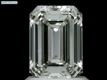 Diamond Natural 1,35Ct I-VVS1 Emerald - GIA6545034976 1