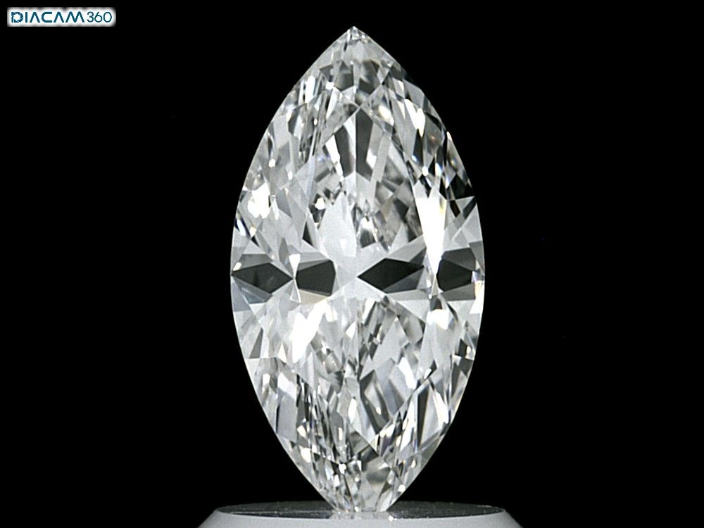 Diamond Natural 1,01Ct F-SI1 Marquise - GIA5546795834 1