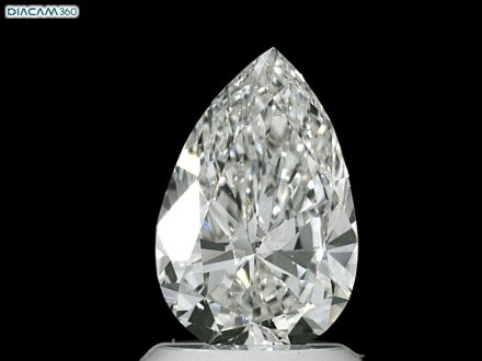 Diamond Natural 1,5Ct I-VS1 Pear - GIA6372578146 1
