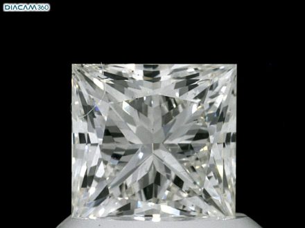 Diamond Natural 1,05Ct J-VS2 Princess - GIA5212691641 1
