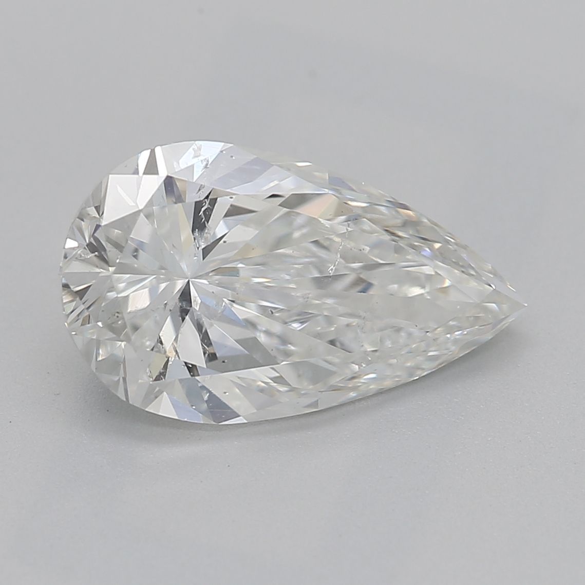 Diamond Natural 1,5Ct G-SI2 Pear - GIA7473916809 1