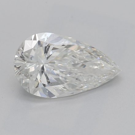 Diamond Natural 1,5Ct G-SI2 Pear - GIA7473916809 1