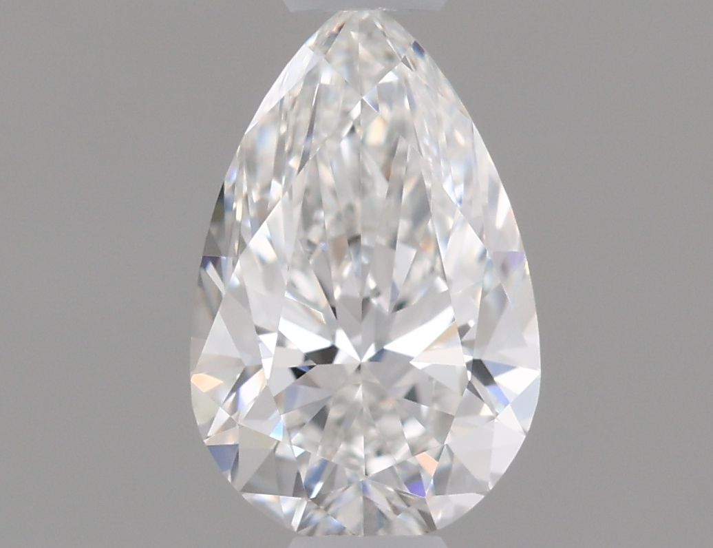 Diamond Natural 0,4Ct F-IF Pear - GIA2546390503 1
