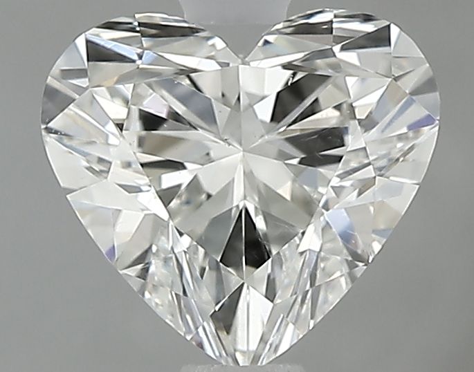 Diamond Natural 0,9Ct I-SI1 Heart - GIA6542665401 1