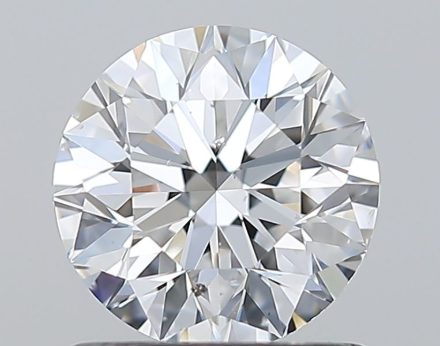 Diamond Natural 1Ct D-SI1 Round - GIA6502673667 1