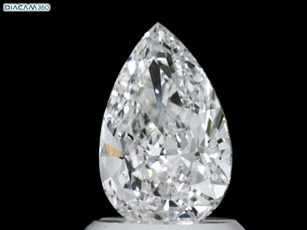 Diamond Natural 1,03Ct D-VS2 Pear - GIA6204608113 1