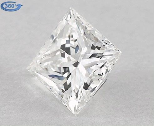 Diamond Natural 1,5Ct G-VS2 Princess - GIA1309301728 1