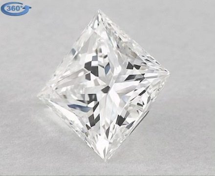 Diamond Natural 1,5Ct G-VS2 Princess - GIA1309301728 1