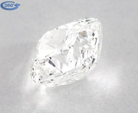 Diamond Natural 1,7Ct F-VS2 Cushion - GIA2193012732 1