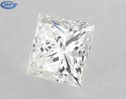 Diamond Natural 1,7Ct I-VVS1 Princess - GIA5202683243 1