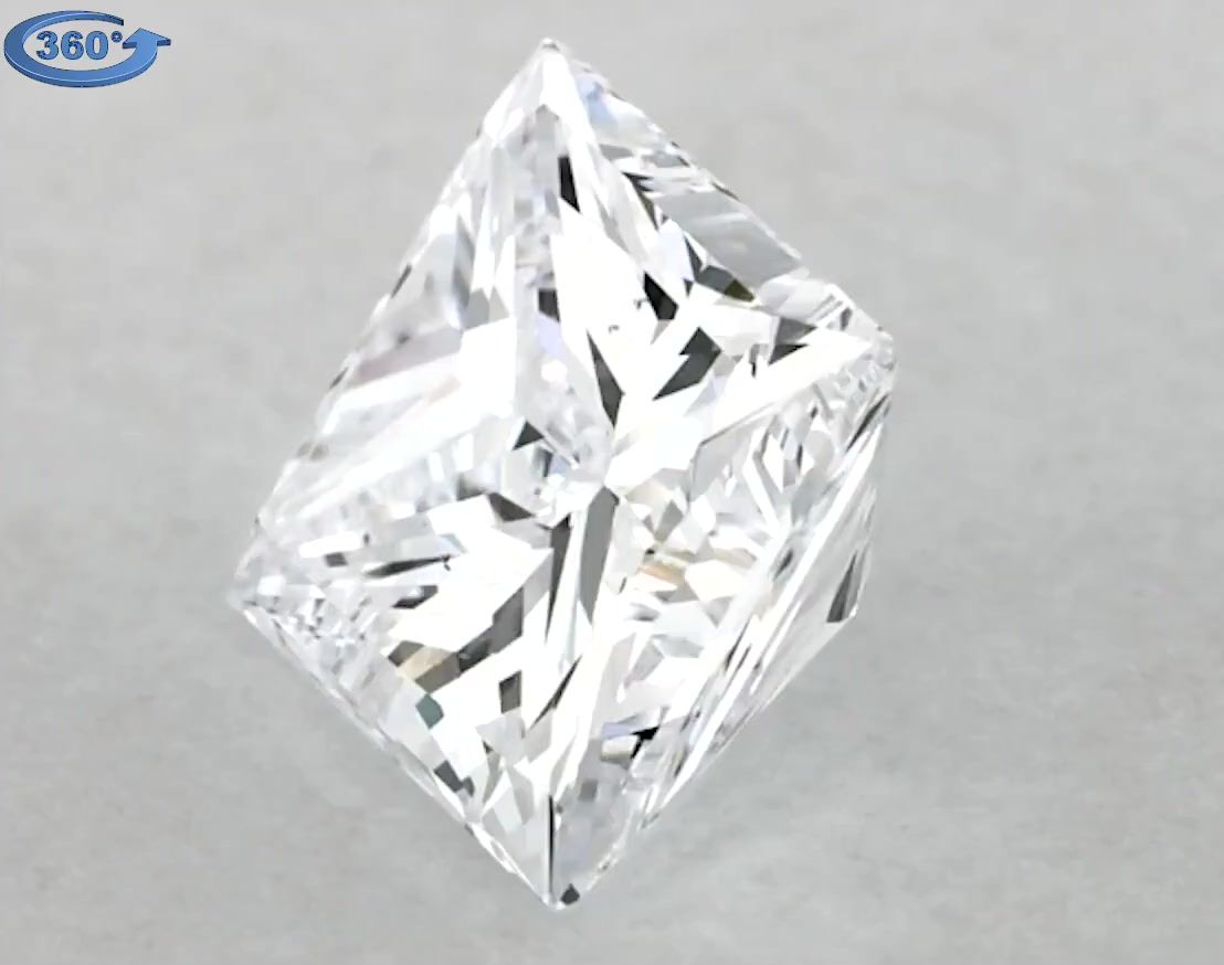 Diamond Natural 1,59Ct F-VS2 Princess - GIA1348704227 1