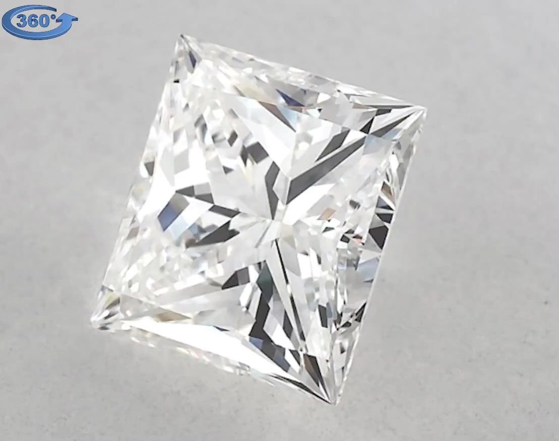 Diamond Natural 1,6Ct H-VVS2 Princess - GIA2347266266 1