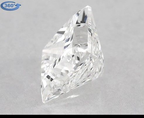 Diamond Natural 0,9Ct G-VS2 Princess - GIA7361517685 1
