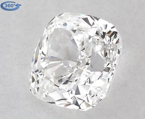 Diamond Natural 1,21Ct F-VS2 Cushion - GIA6352780771 1