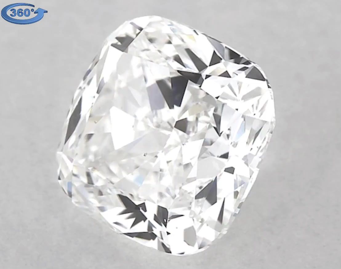 Diamond Natural 1,51Ct E-VS2 Cushion - GIA6352619570 1