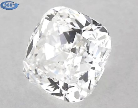 Diamond Natural 1,51Ct E-VS2 Cushion - GIA6352619570 1