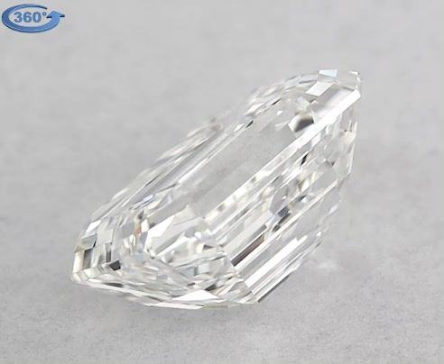 Diamond Natural 1,21Ct F-VS1 Emerald - GIA6372657207 1