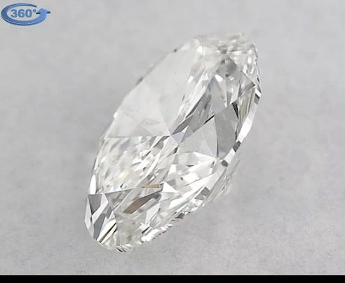 Diamond Natural 0,9Ct G-VS2 Oval - GIA6375417501 1
