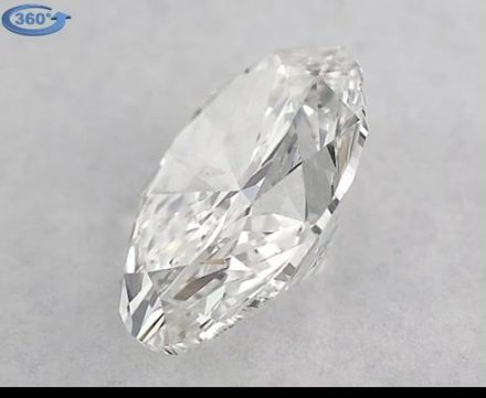 Diamond Natural 0,9Ct G-VS2 Oval - GIA6375417501 1