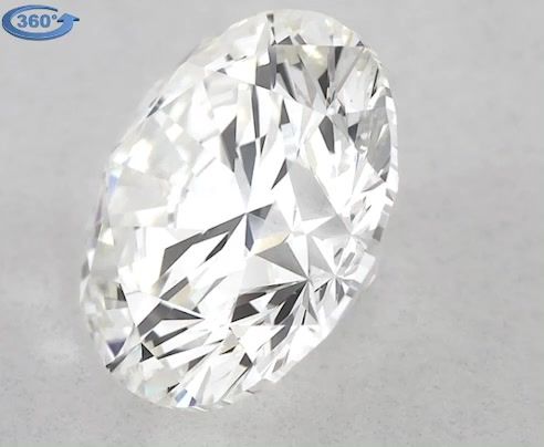 Diamond Natural 0,9Ct G-VS1 Round - GIA5376762293 1