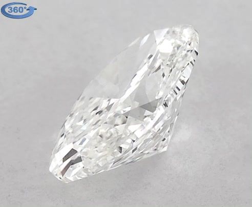 Diamond Natural 0,9Ct F-VS1 Oval - GIA6375736480 1