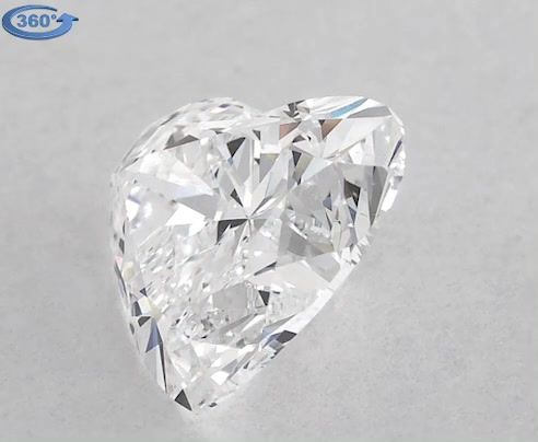 Diamond Natural 1,03Ct D-VS2 Heart - GIA1365816590 1