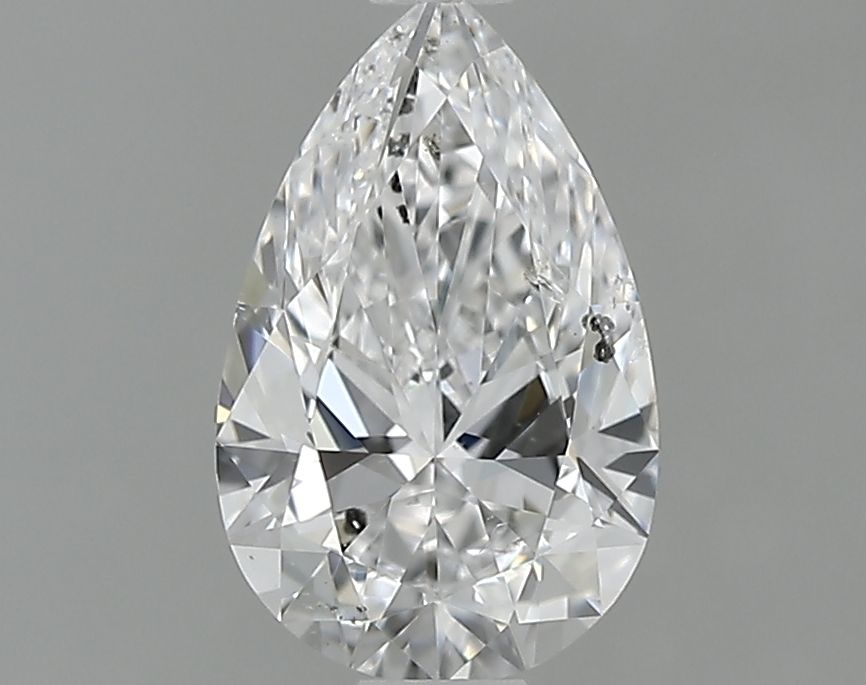 Diamond Natural 0,91Ct D-SI2 Pear - GIA7542984596 1