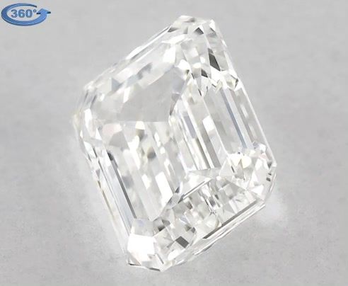 Diamond Natural 0,95Ct G-VS1 Emerald - GIA2215992455 1