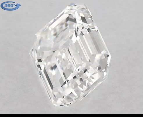 Diamond Natural 0,96Ct E-VS2 Emerald - GIA6412464815 1