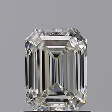 Diamond Natural 0,9Ct H-VVS2 Emerald - GIA6412500983 1