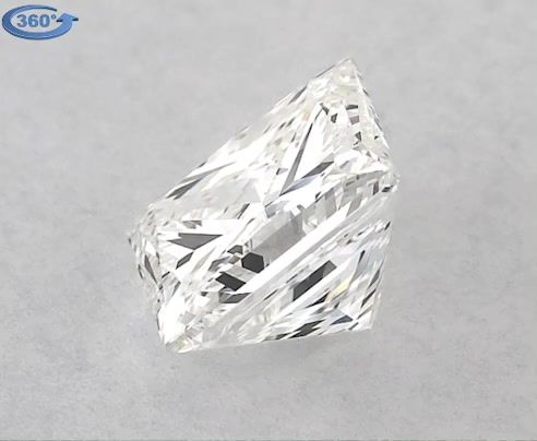 Diamond Natural 0,7Ct H-VS1 Princess - GIA2225245448 1
