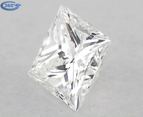 Diamond Natural 0,9Ct G-VVS1 Princess - GIA2225283928 1