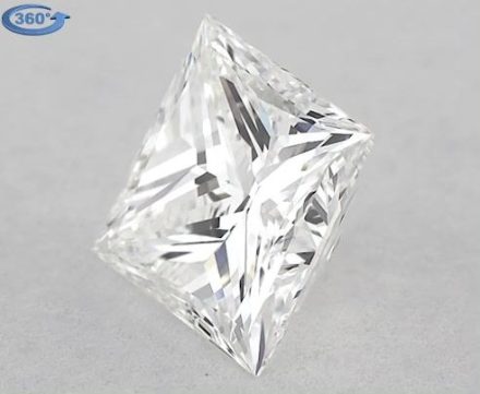 Diamond Natural 0,9Ct G-VVS1 Princess - GIA2225283928 1
