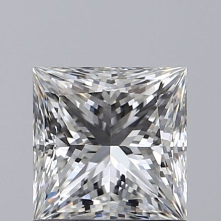 Diamond Natural 0,9Ct F-VS1 Princess - GIA5403939411 1